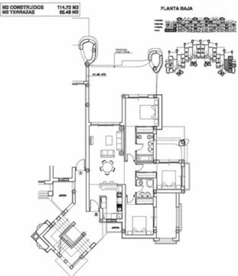 3 Cuarto Apartamento en venta