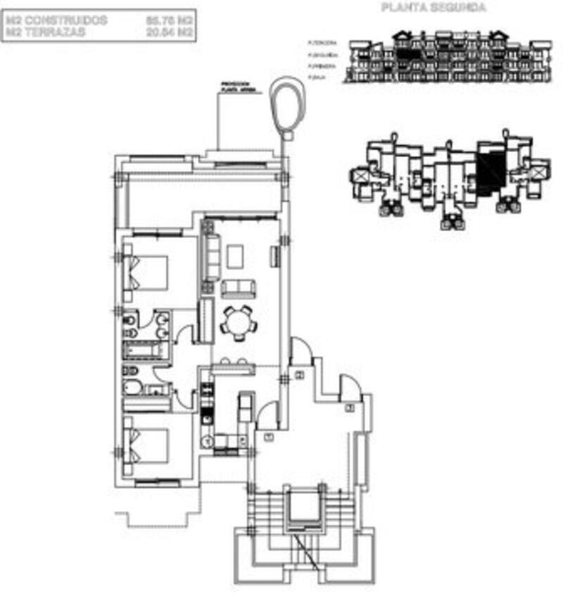 2 Cuarto Apartamento en venta