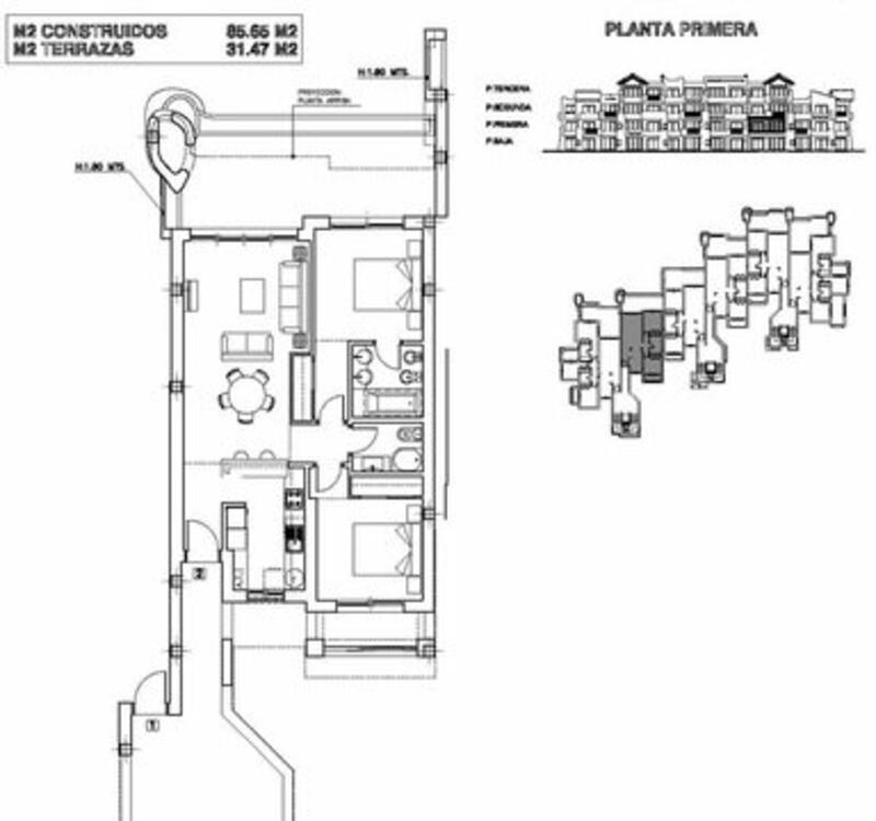 2 Cuarto Apartamento en venta