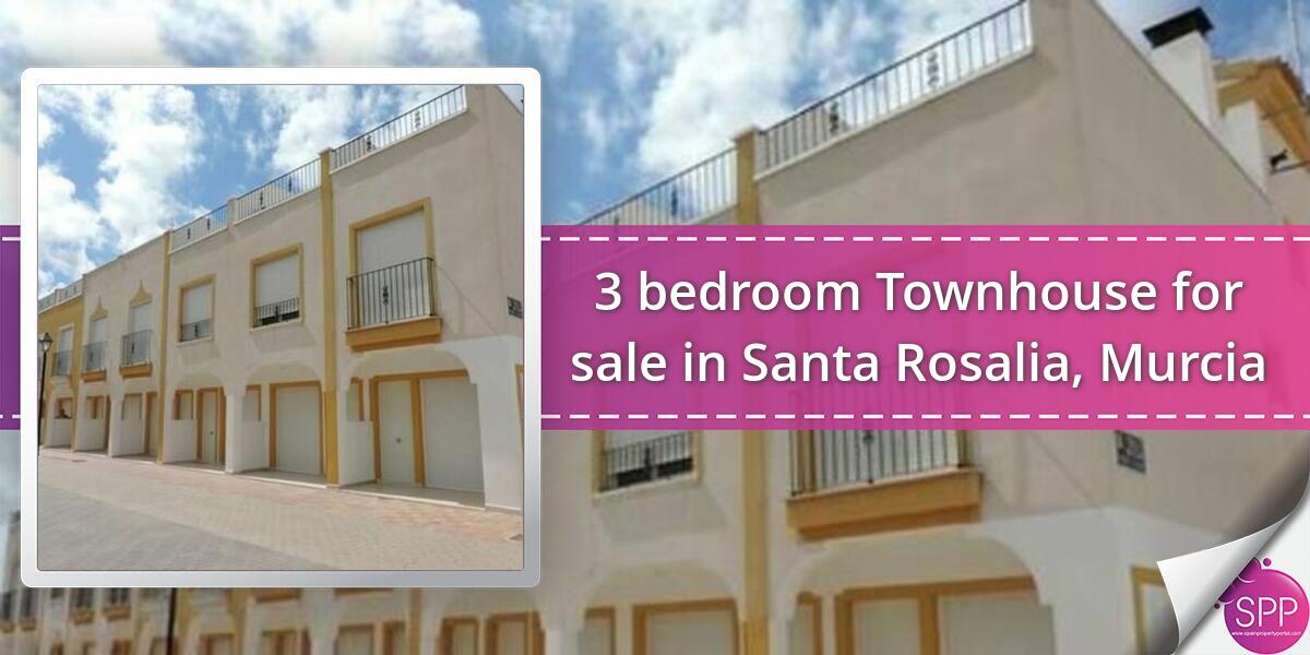 3 bedroom Townhouse for sale in Santa Rosalia, Murcia, Spain Spain