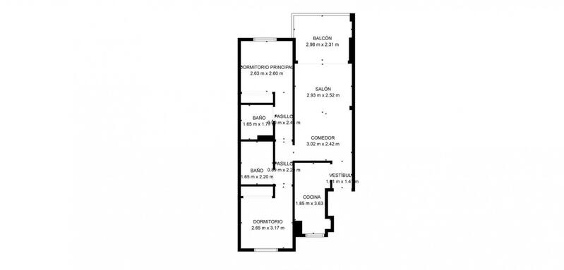2 bedroom Apartment for sale