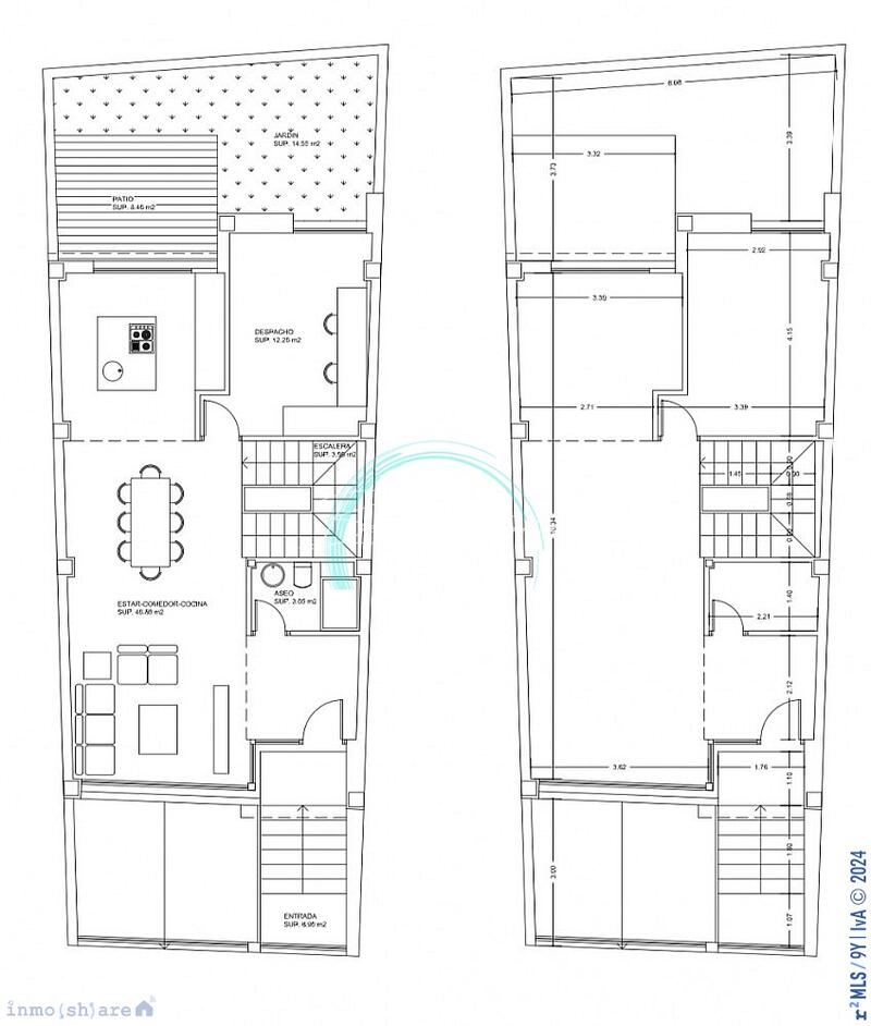 4 soveværelse Duplex til salg