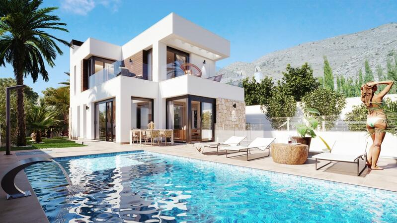 Villa til salg i Finestrat, Alicante