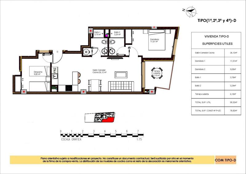 2 Cuarto Apartamento en venta