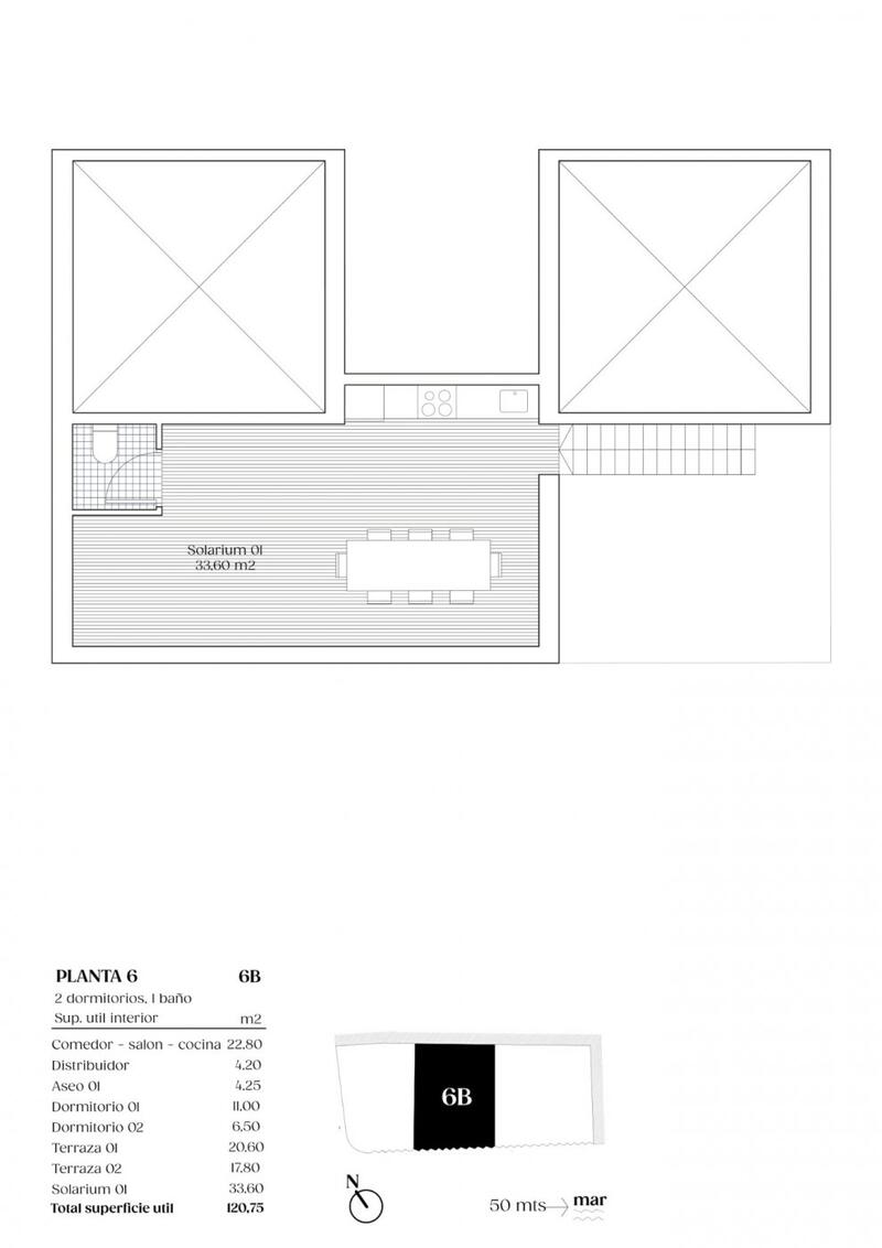 2 Cuarto Apartamento en venta