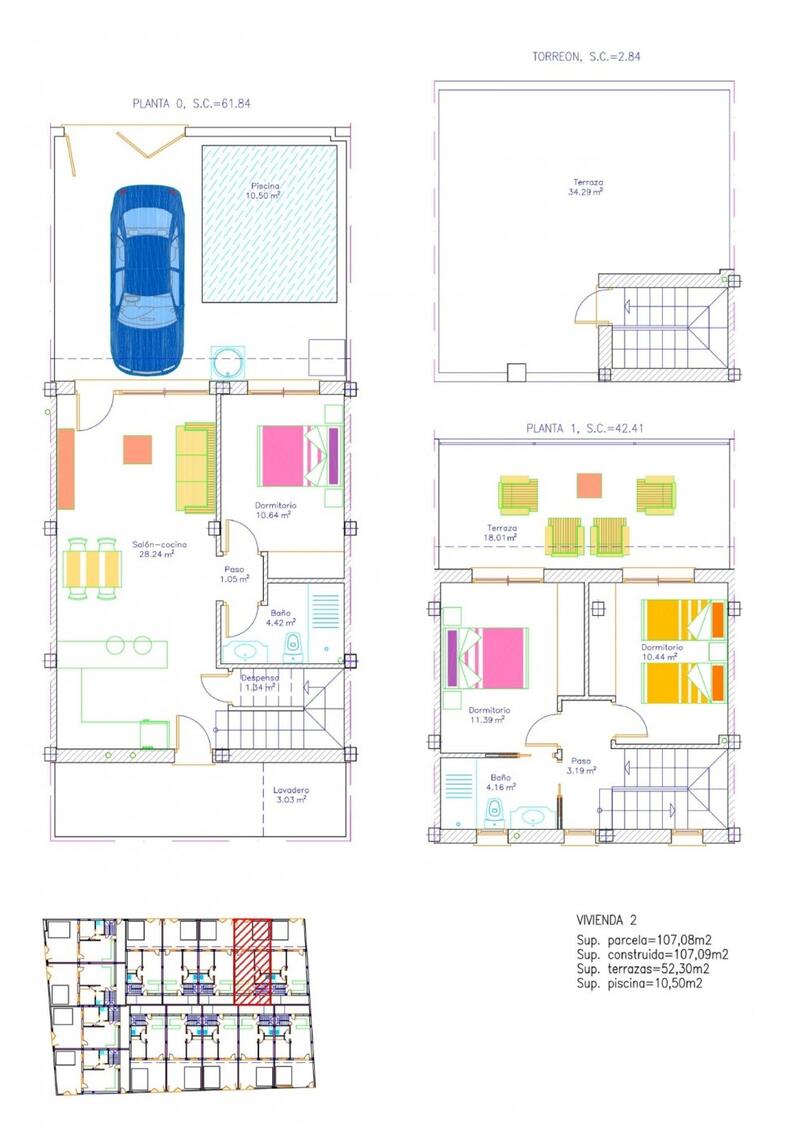 3 soveværelse Duplex til salg