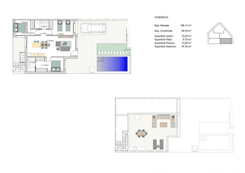 3 soveværelse Duplex til salg