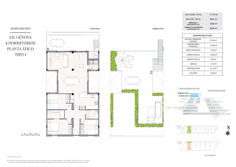 3 Cuarto Apartamento en venta