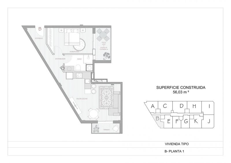 1 chambre Appartement à vendre