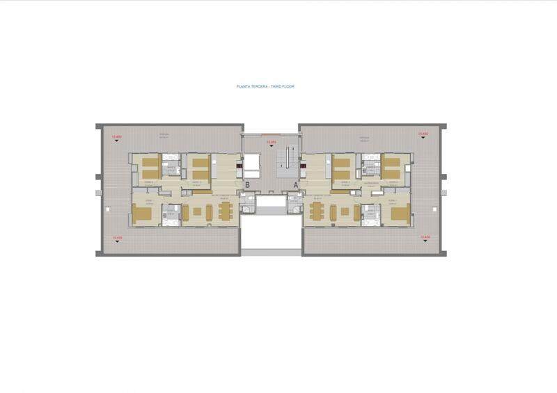 3 slaapkamer Appartement Te koop