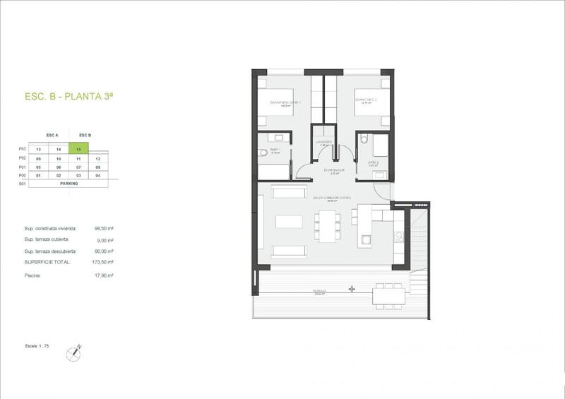 2 Cuarto Apartamento en venta