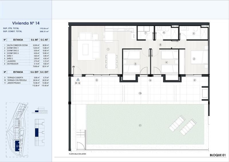 3 Cuarto Apartamento en venta