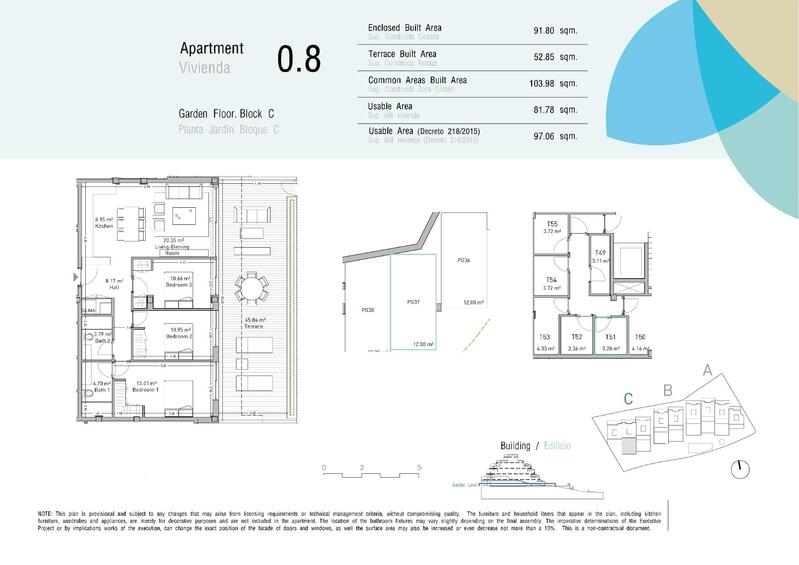 3 Schlafzimmer Appartement zu verkaufen