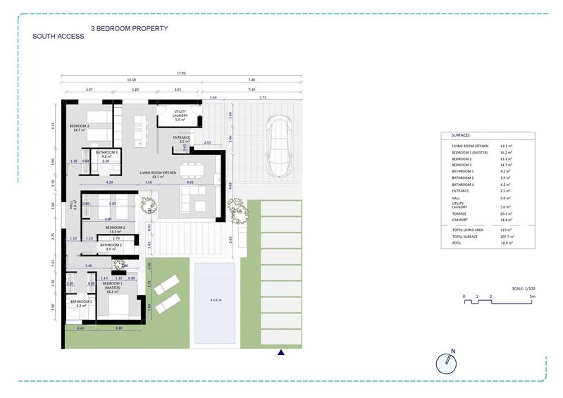 3 slaapkamer Villa Te koop