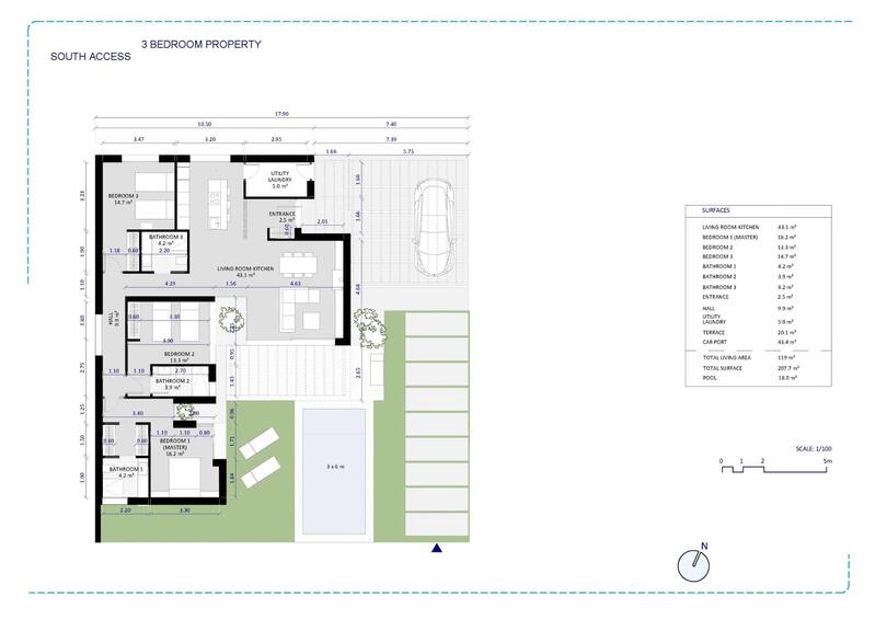 3 soveværelse Villa til salg