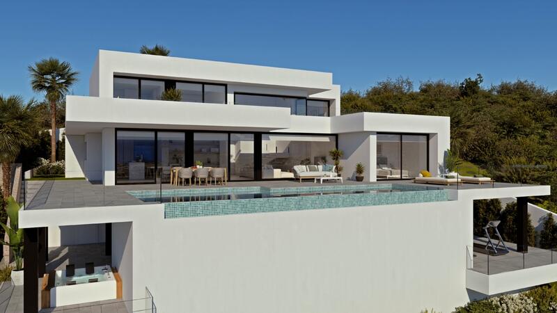 Villa til salgs i Cumbre del Sol, Alicante