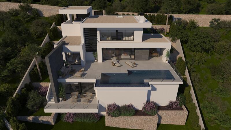 Villa en venta en Cumbre del Sol, Alicante