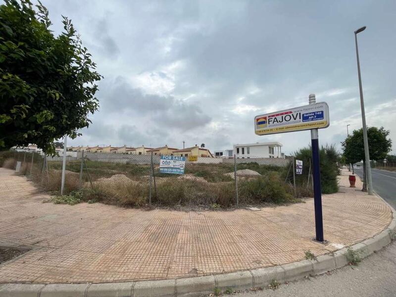 Grundstück zu verkaufen in San Fulgencio, Alicante