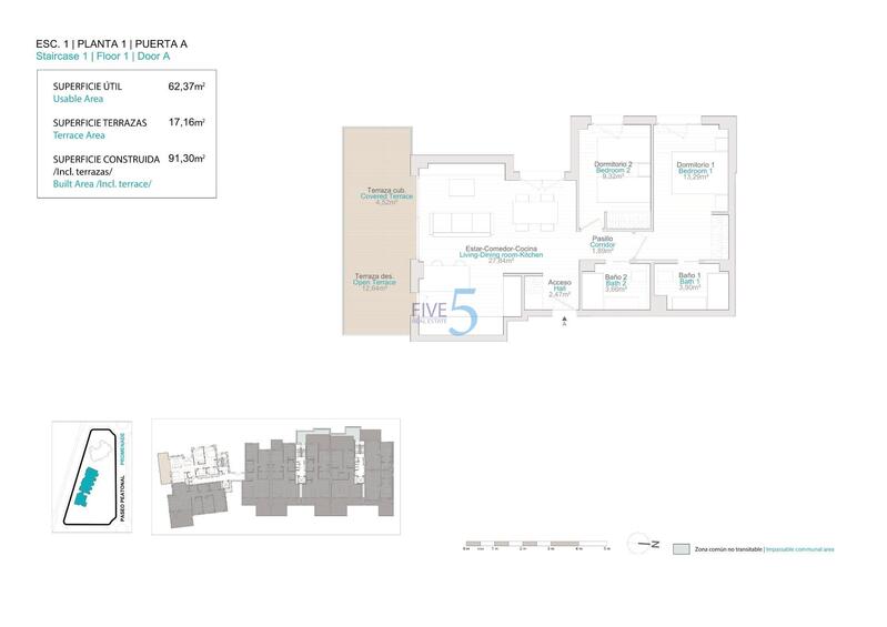 2 chambre Appartement à vendre