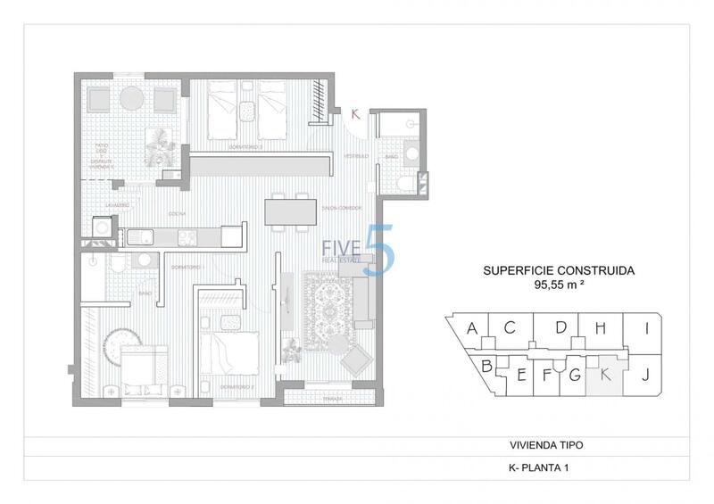 3 Cuarto Apartamento en venta