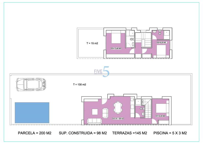 3 slaapkamer Villa Te koop