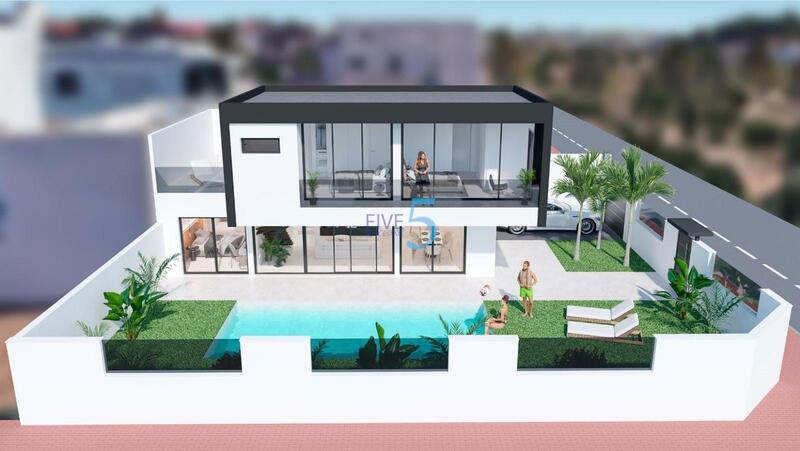 Villa en venta en San Pedro del Pinatar, Murcia