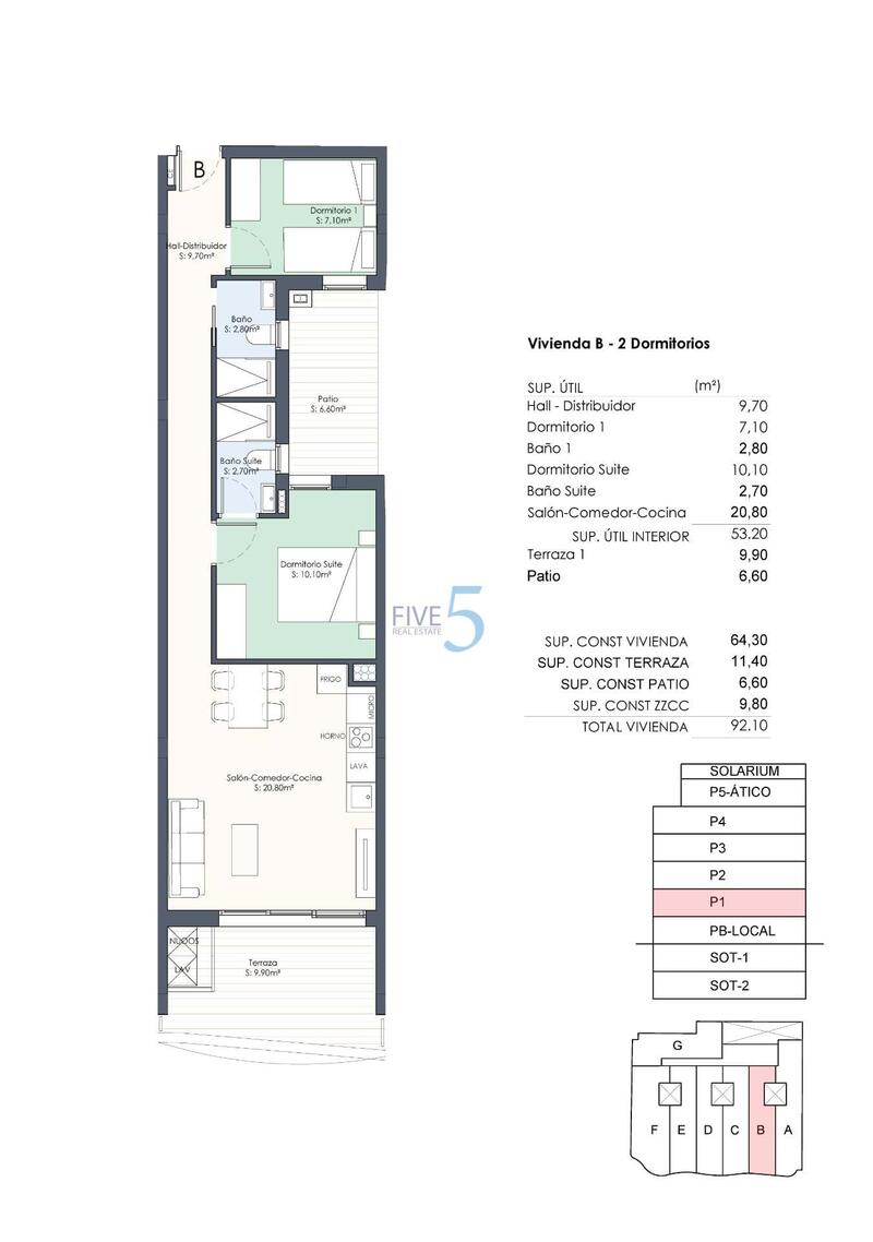 2 bedroom Apartment for sale