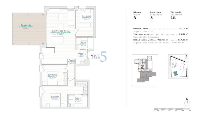 3 Cuarto Apartamento en venta