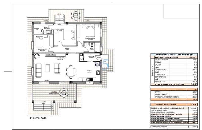 3 Schlafzimmer Villa zu verkaufen