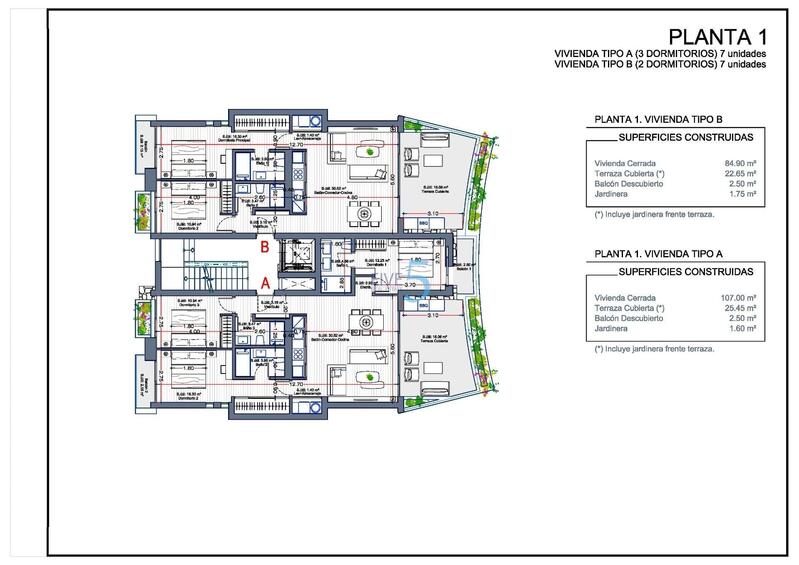 2 chambre Appartement à vendre