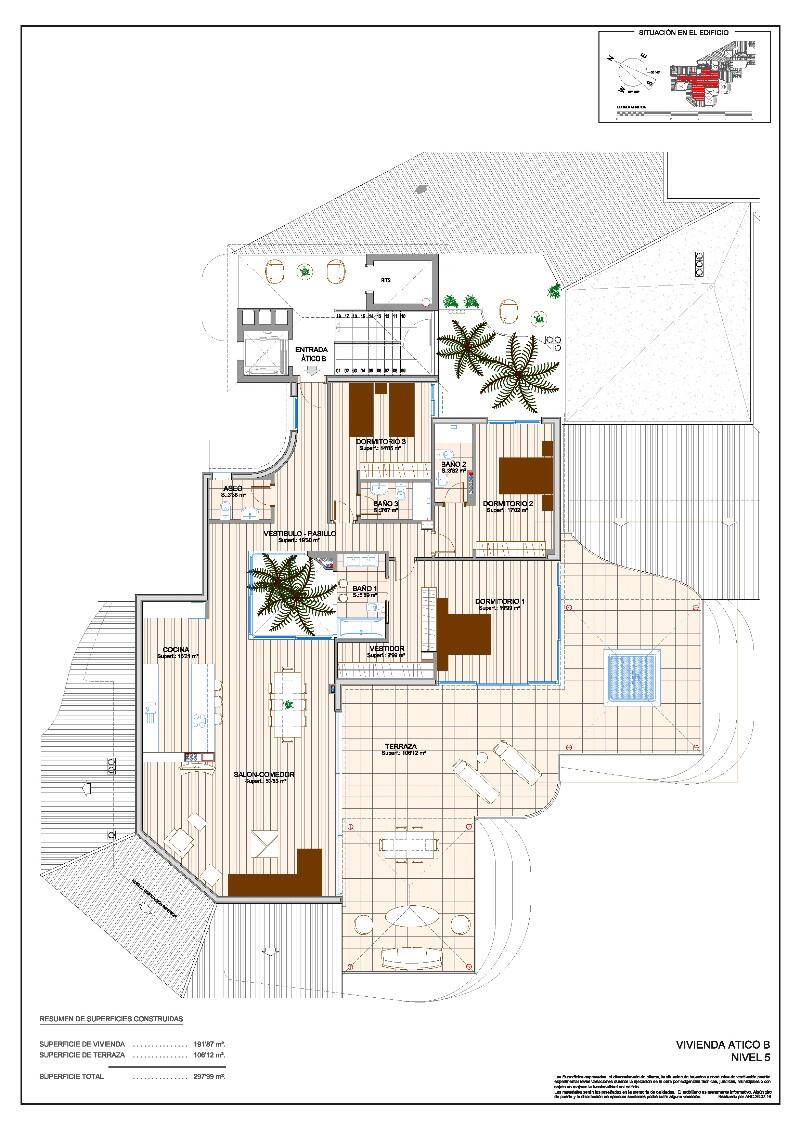 3 Schlafzimmer Appartement zu verkaufen