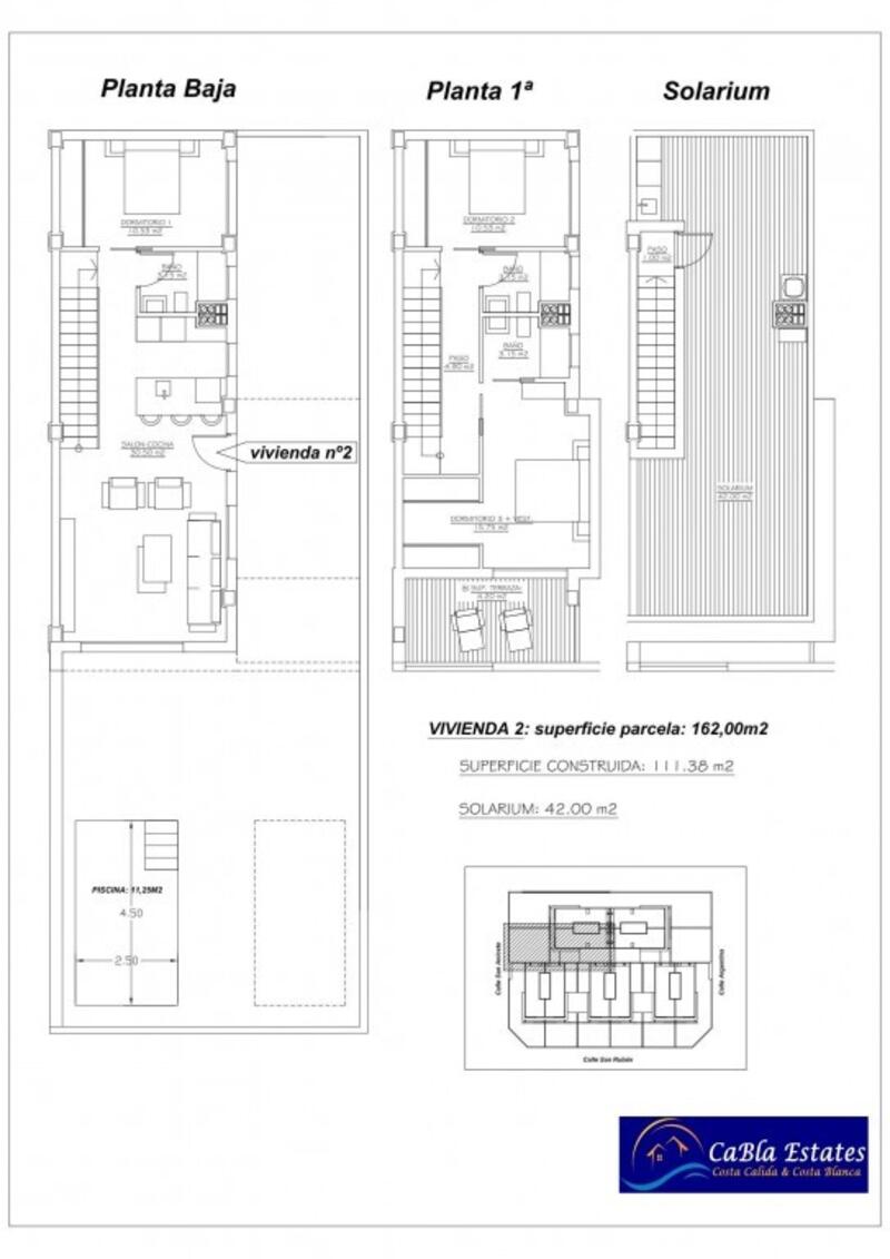 3 Schlafzimmer Villa zu verkaufen