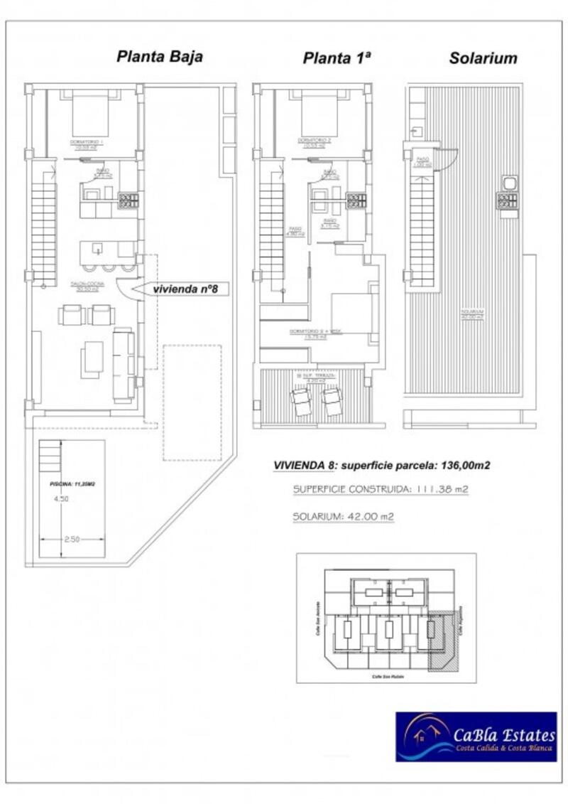 3 Schlafzimmer Villa zu verkaufen