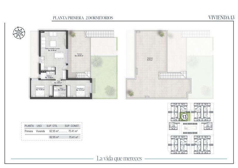 2 Cuarto Villa en venta