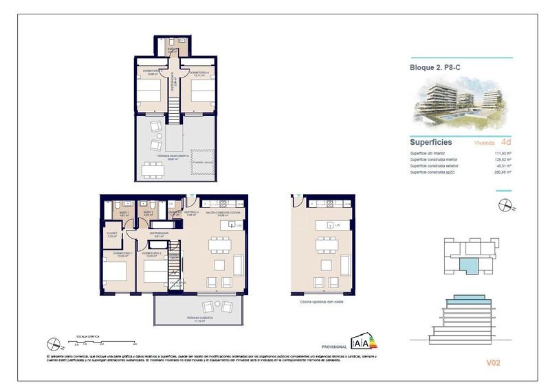 4 Schlafzimmer Appartement zu verkaufen