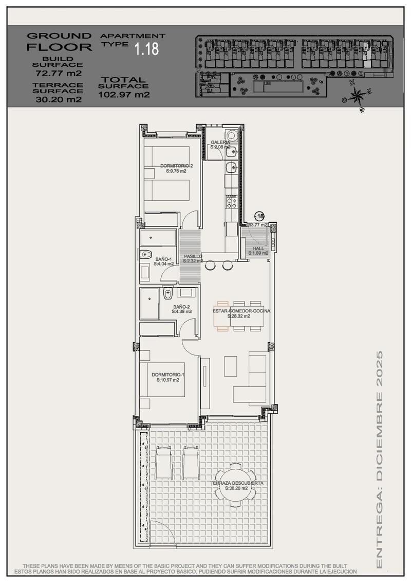 2 slaapkamer Villa Te koop
