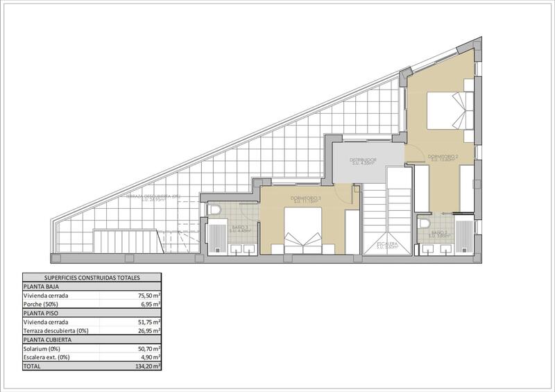 3 Schlafzimmer Landhaus zu verkaufen