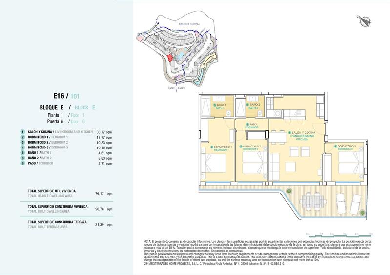 3 slaapkamer Appartement Te koop