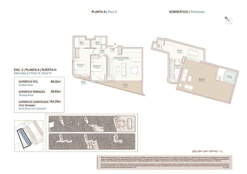 2 chambre Appartement à vendre