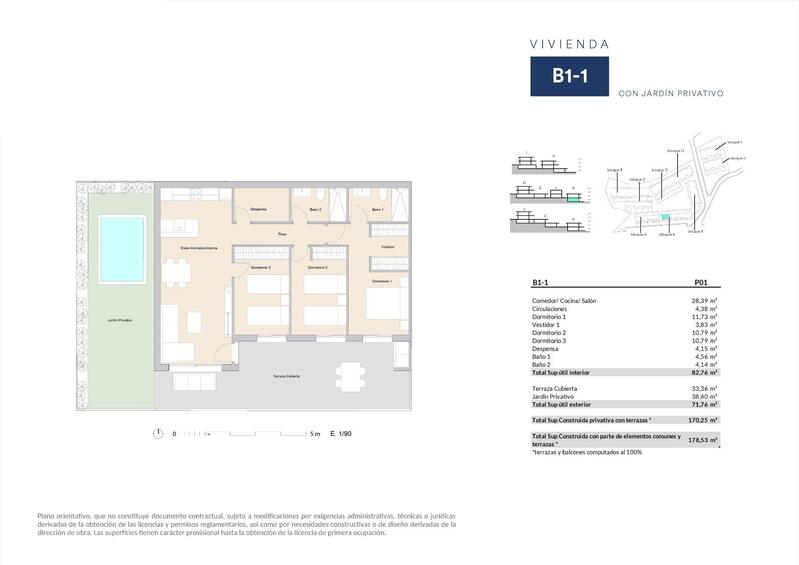3 bedroom Apartment for sale