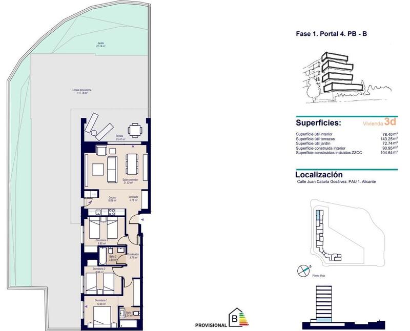 3 спальная комната квартира продается