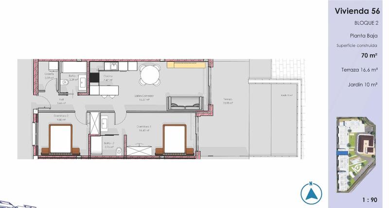 2 chambre Appartement à vendre