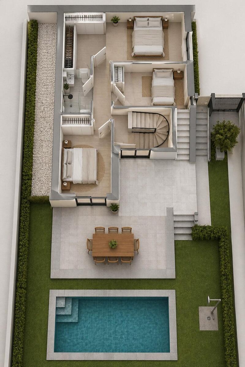3 Schlafzimmer Villa zu verkaufen