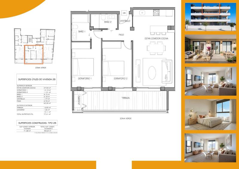 2 slaapkamer Appartement Te koop 2 slaapkamer Appartement Te koop