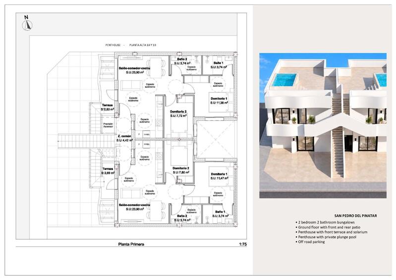2 slaapkamer Villa Te koop