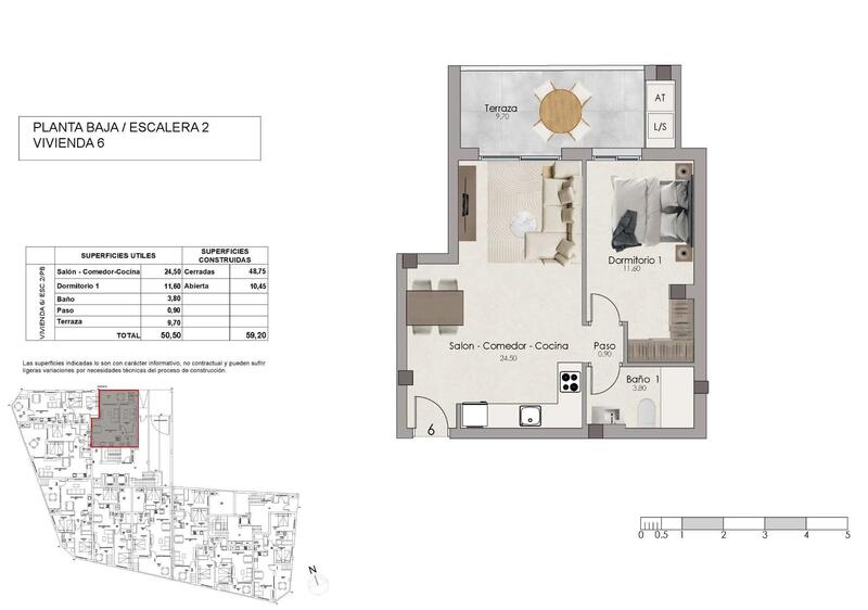 1 bedroom Apartment for sale