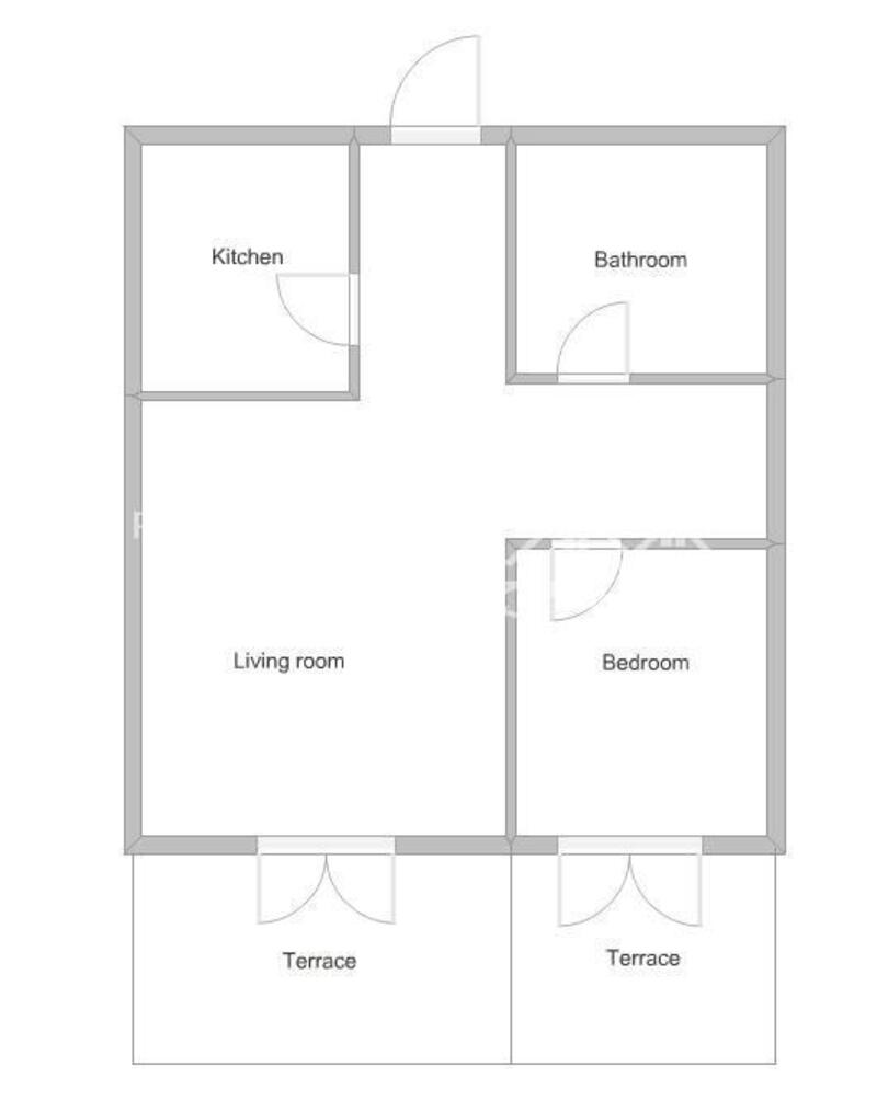 1 Schlafzimmer Appartement zu verkaufen