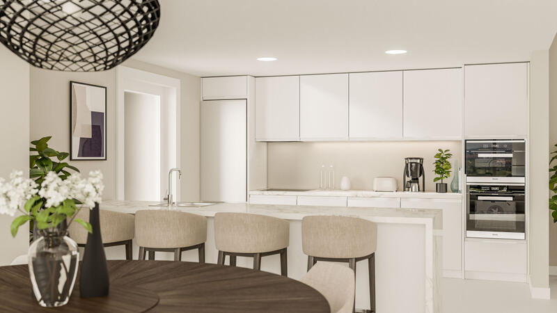 3 Schlafzimmer Appartement zu verkaufen