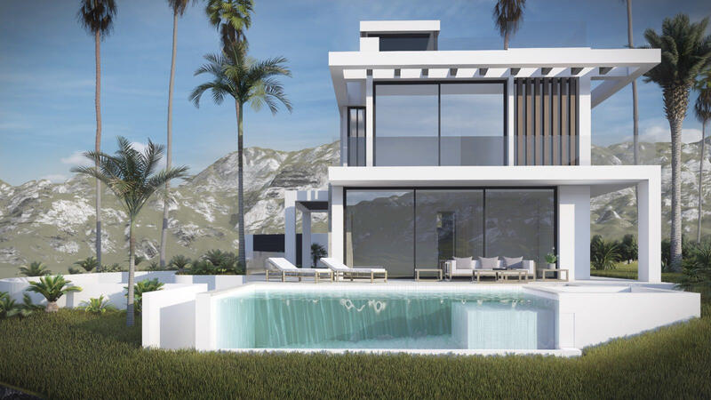 Villa til salg i Estepona, Málaga