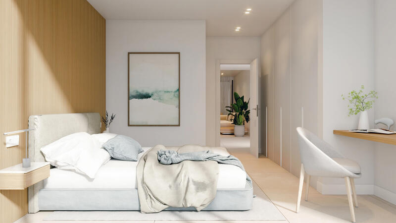 2 slaapkamer Appartement Te koop